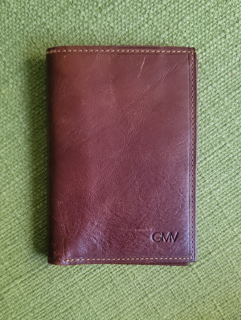 Vera Pelle Brown Leather Bifold Wallet